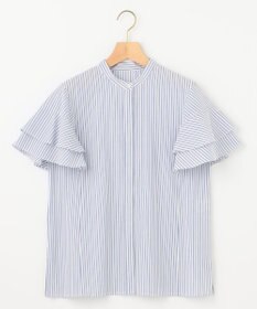 組曲 L コットンレーヨンシャーティング ブラウス