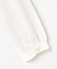 ANY KIDS リボン付きスタンドカラーブラウス