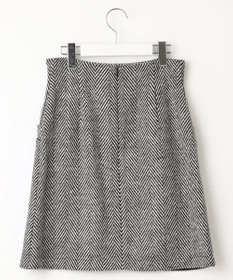 Feroux 【古畑星夏さん着用】ヘリンボンハイウエストミディ スカート