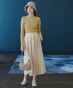 Tiaclasse ラインレーススカート