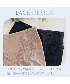 BRADELIS New York 【BRADELIS New York】メッシュシェイプガードル 1枚履き可能 補整 ガードルショーツ 太もも細見え ヒップアップ