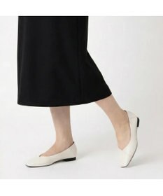 MODE ET JACOMO <carino>スクエアトゥバレエシューズ