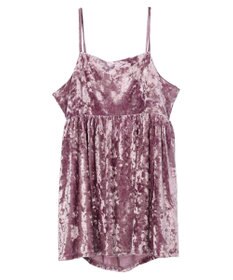 Green Parks ・ＥＬＥＮＣＡＲＥ　ＤＵＥクラッシュベロアキャミチュニック