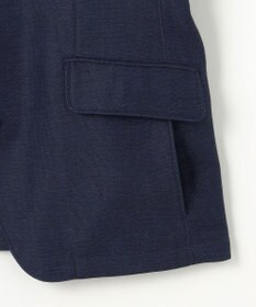 JOSEPH ABBOUD 【清涼/軽量/ストレッチ/ソフト】プリントレノクロス コンバーチブル ジャケット