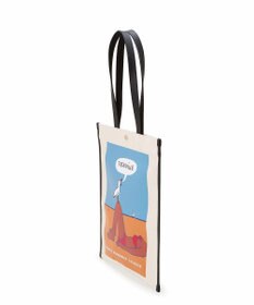 TOPKAPI 【Breath TOPKAPI】サヴィニャック × Breath TOPKAPI アート プリント フラット オーガニックキャンバス トート バッグ