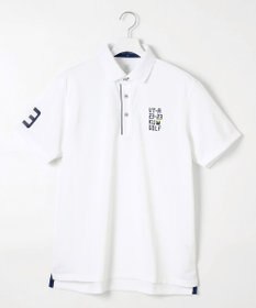 23区GOLF 【MEN/キングサイズ】【吸水速乾/UVケア】エイトロックカノコ 半袖ポロシャツ