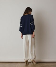 GRACE CONTINENTAL ナンバリングニットトップ