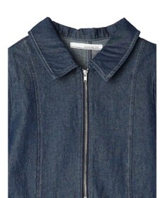 Green Parks ・ＥＬＥＮＣＡＲＥ　ＤＵＥ　デニムハーフＺＩＰワンピース