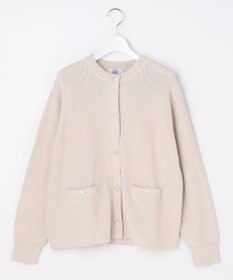 J.PRESS LADIES S ORGANIC GASS COTTON クルーネック カーディガン