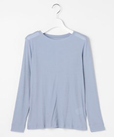 J.PRESS LADIES 【WEB限定】シアーストレッチフライス クルーネック シアー カットソー