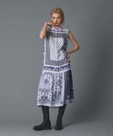 GRACE CONTINENTAL バンダナコンビドレス