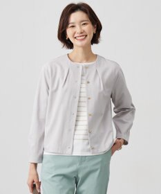 J.PRESS LADIES ハイゲージポンチ カーディガン