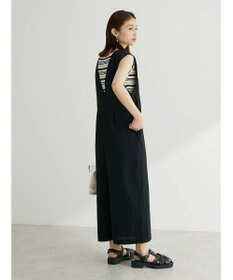 Green Parks 綿麻混サロペット