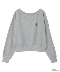 Green Parks １０１匹わんちゃん／クルエラオフショルスウェット