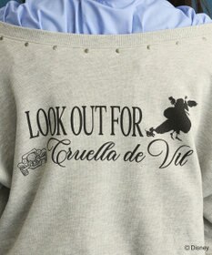 Green Parks １０１匹わんちゃん／クルエラオフショルスウェット