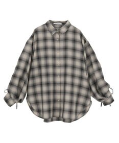 Green Parks ・ＥＬＥＮＣＡＲＥ　ＤＵＥ　チェックギャザーシャツ