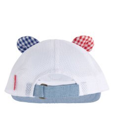 MIKI HOUSE HOT BISCUITS 【44-52cm】 顔ドン メッシュキャップ