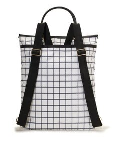 LeSportsac EVERYDAY TH CITY BKPK/アップタウンモノチェック/ブラック