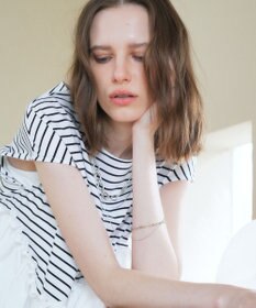 YECCA VECCA マンテルチェーン2連ブレスレット