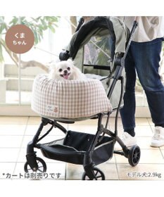 PET PARADISE ペットパラダイス クール カートクッション  《くまちゃん柄》