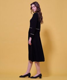 TOCCA BI-COLOR KNIT DRESS ニットドレス