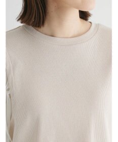 Green Parks 袖チュールドッキングリブプルオーバー