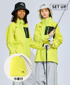 PW CIRCULUS 【 耐水圧20000mm  / レイン対応 】【UNISEX】防水レインウエアセット ゴルフ