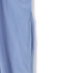 23区 L 【Lサイズ限定/接触冷感/速乾性/洗える】エアリーブライトローン Vネックワンピース