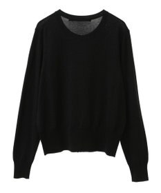 YECCA VECCA ラメ混クルーネックカーディガン