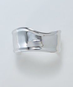 Phoebe アークカフワイドバングル　シルバー