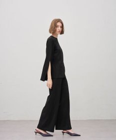 uncrave スウェード ストレートパンツ