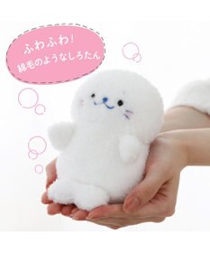 Mother garden しろたん ついたんマスコット  キーホルダー 12cm 《もふもふ 白》 単品