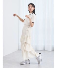 earth music&ecology ハートロゴ刺繍ポロ