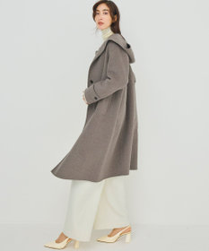 23区 S 【滝沢眞規子さん着用/VERY掲載】MANTECOPureリバー フード ロングコート