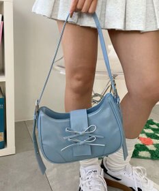 WEGO マルチWAYハーフムーンベルトバッグ