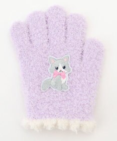 ANY KIDS アニマル刺繍手袋