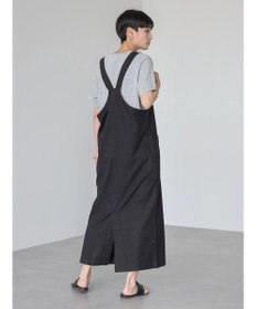 AMERICAN HOLIC リネンブレンドＩラインジャンバースカート