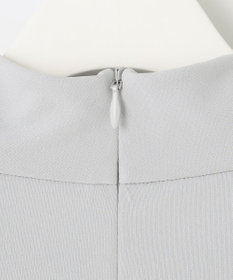 ICB 【洗える】 ジョーゼットスムース ドレープカットソー