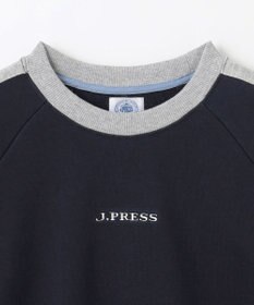 J.PRESS KIDS 【140-170cm】裏毛ラグラン ロゴトレーナー