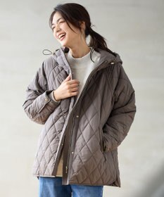 ANY 【洗濯機可/撥水】ダイヤキルトブルゾン