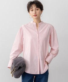 23区 L 【滝沢眞規子さん着用/mi-molletコラボ/洗える】CANCLINI デザイン シャツ