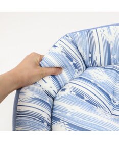PET PARADISE 接触冷感 ネイティブ  丸型 カドラーベッド（55cm）