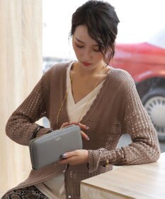 style code 【Ungrid/アングリッド】　【牛革】　牛革ラウンドZIP長財布