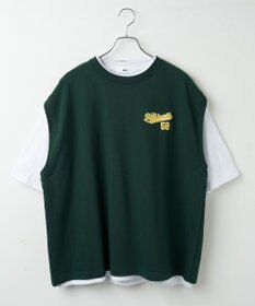 WEGO 【SETUPアイテム】アンサンブルスウェットベストT（S）