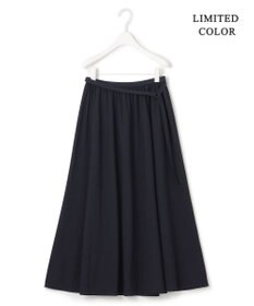 ICB 【接触冷感・UVカット・速乾・洗える】マットスキューバ フレアスカート