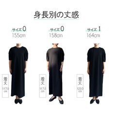 #Newans 【セレモニーにも/洗濯機可】パフスリーブロングワンピース​