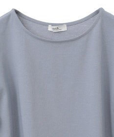 earth music&ecology 【接触冷感/洗濯機可】ギャザーフリルスリーブカットソー