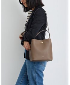 MioFIRANO ツイストロックボックスハンドバッグ 3WAY　FIRANO フィラノ