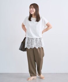 Green Parks レースドッキングフレンチプルオーバー
