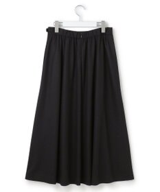 23区 【洗える】ウールミルドジャージー タック スカート